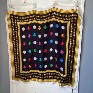 OOAK Silk Scarf "boss bitch"